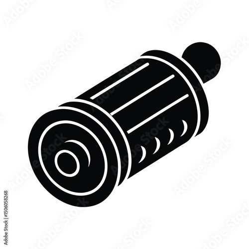 Foam Roller Post Workout Recovery Icon