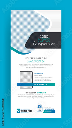 Business DL Flyer Or Rack Card Design Template