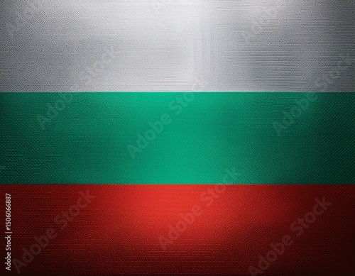 Obraz na plátně flag of Bulgaria