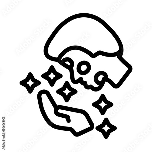 FaceWashing line icon