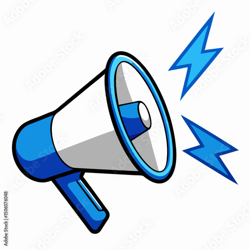 megaphone announcement loudspeaker