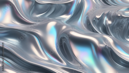 滑らかなエナメルの背景　AI生成素材