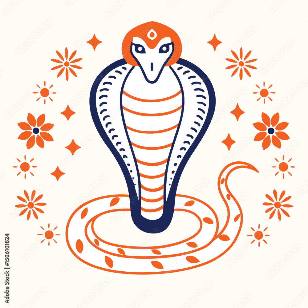 Fototapeta premium snake in the snake