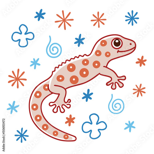 chameleon on a branch