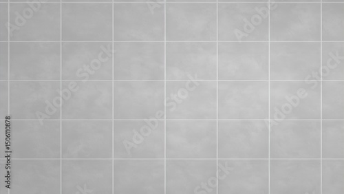 Close up shot of a contemporary grey tile bathroom or kitchen wall surface © Ingrida