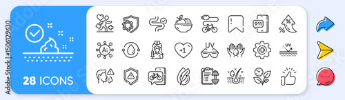 Coronavirus, Leaves and Emergency call line icons. Interest rate, AI generate, Inflation icons. Pack of Vaccination, Digestion, Sunglasses icon. Vector