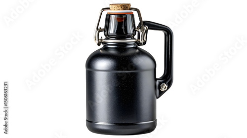 Wallpaper Mural Black swing top bottle beverage container studio shot dark background Torontodigital.ca