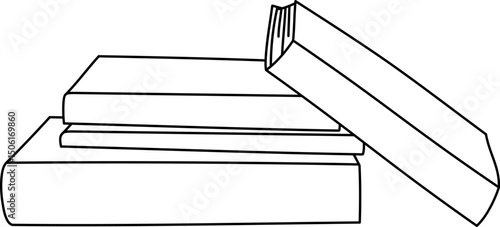 Stack of Books Sketch