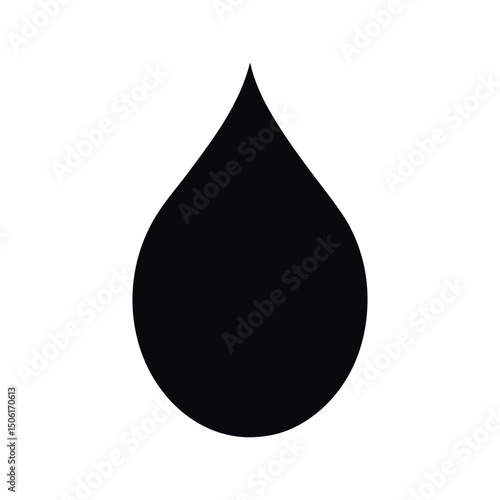 Blood vector icon on transparent background