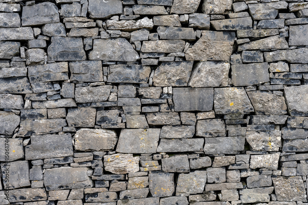Fototapeta premium Stacked Stone Aran Island of Inishmore