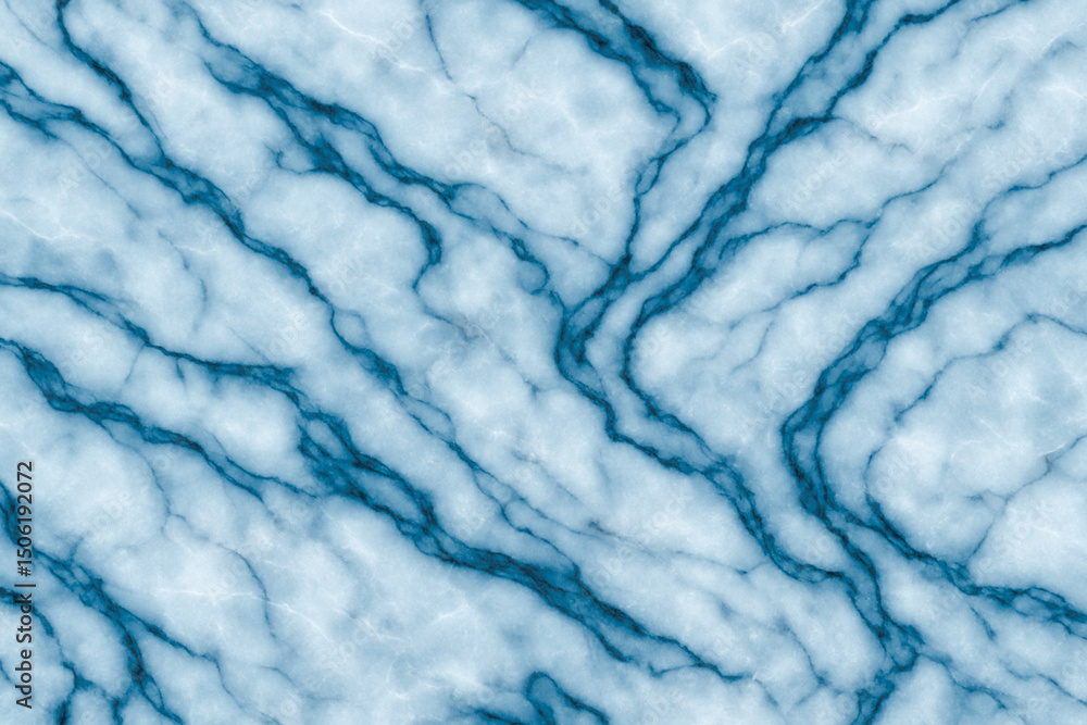 Fototapeta premium Illustration of Elegant blue marble texture with natural stone pattern for luxurious backgrounds and modern designs, perfect for interior decoration and graphic design