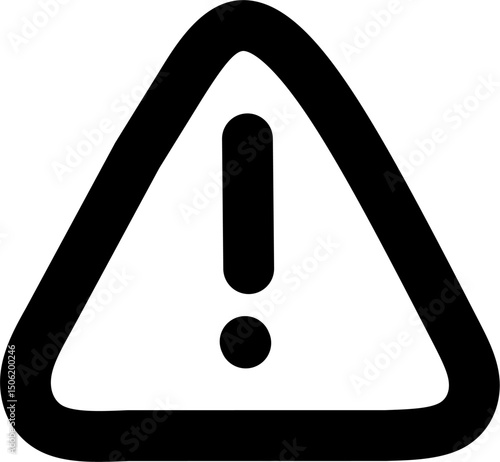exclamation danger sign