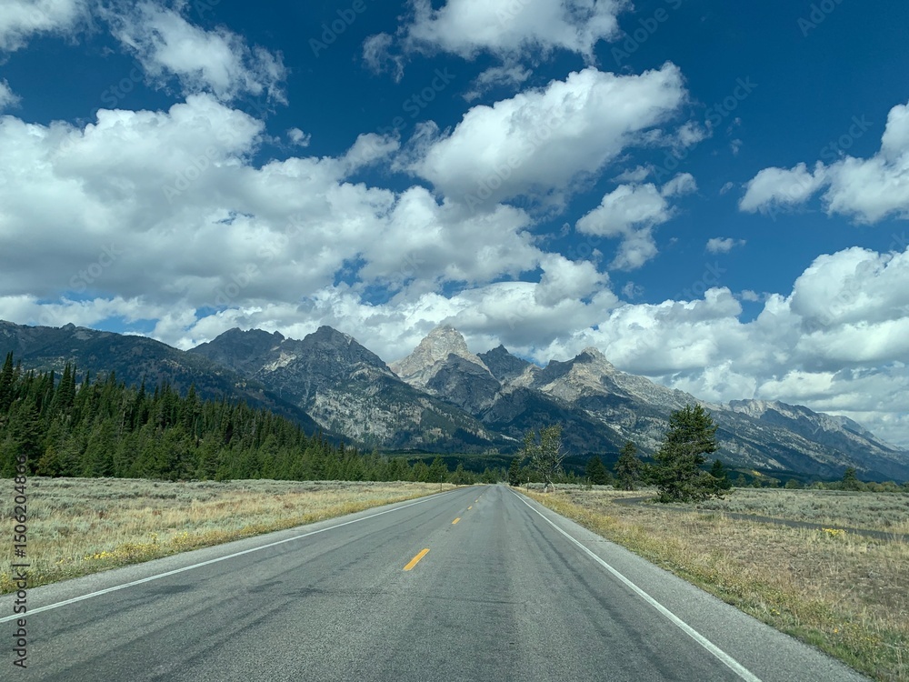 Fototapeta premium road in the mountains