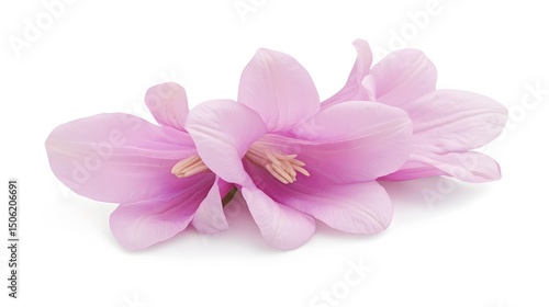 Delicate Pink Flowers Closeup Photography