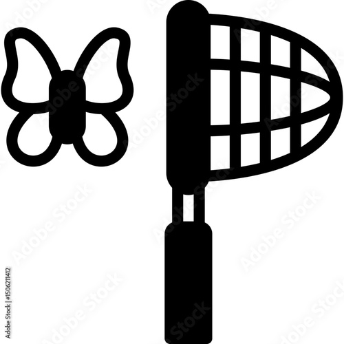 net icon illustration design with solid