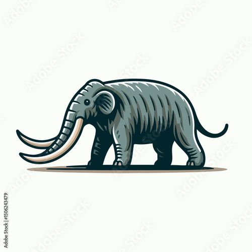 solenodon vector illustration