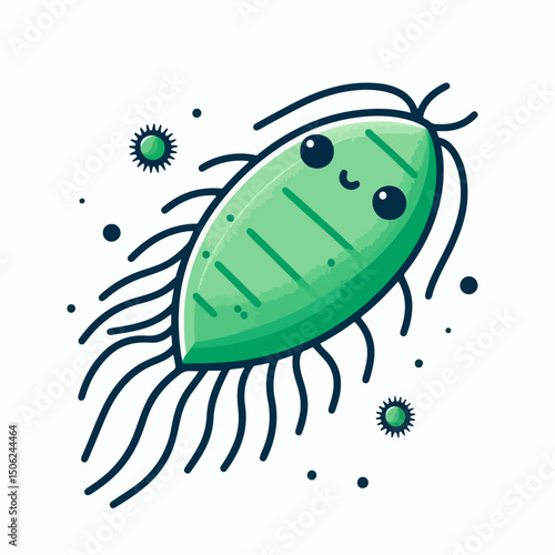 plankton vector illustration