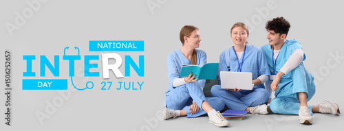 Medical students studying w...