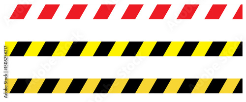 Warning yellow  black red diagonal stripes line. Safety stripe warning caution hazard danger road png  sign symbol.