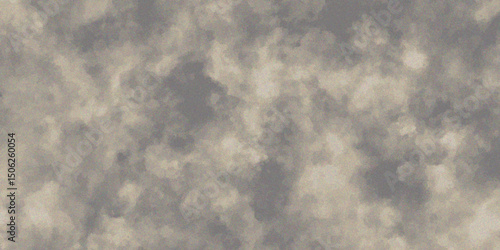 Overcast sky filled with dense gray clouds creating a moody and atmospheric weather scene view.