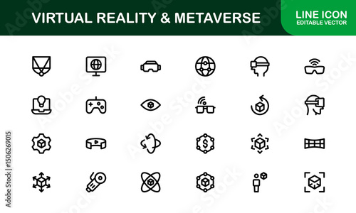 New Year and Celebration Icon Set Featuring Fireworks, Party, Festive Decor, Countdown, and Holiday Symbols in a Modern, Vector-Based Design