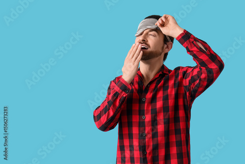 Handsome young man with sle...