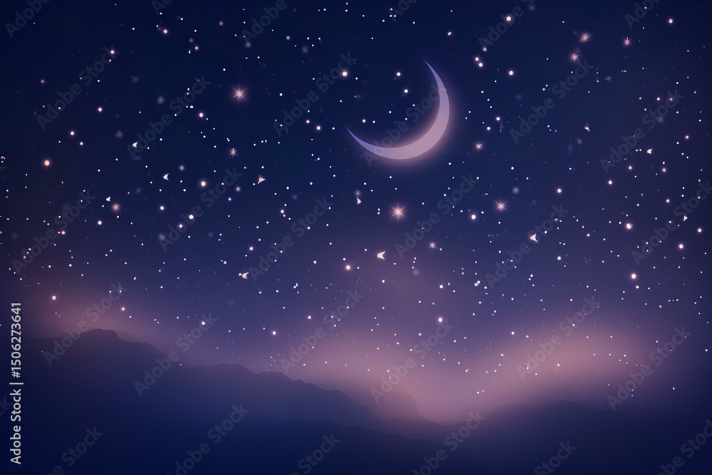 Fototapeta premium starry night sky