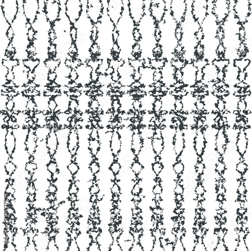 Noisy texture with distorted repeating vertical patterns