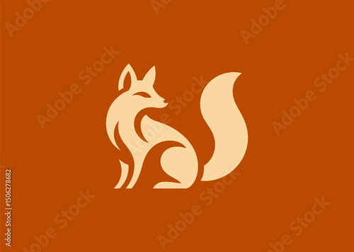 Fox logo for clever, agile, or nature-inspired branding themes.
