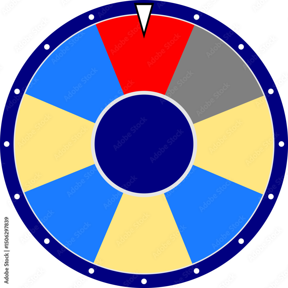 Obraz premium 돌림판 이벤트 게임