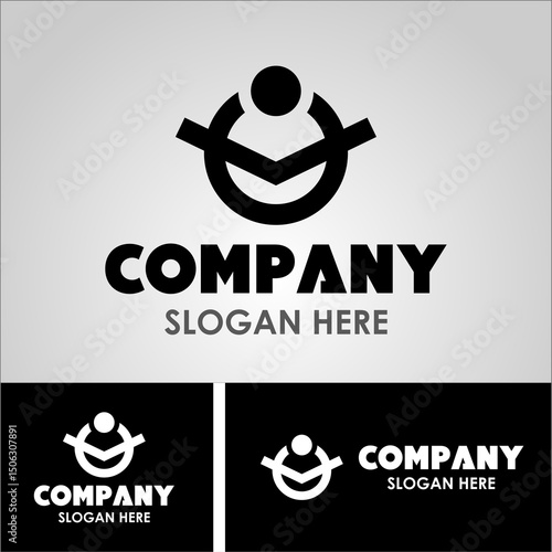 Company logo, Human, social and education logo design