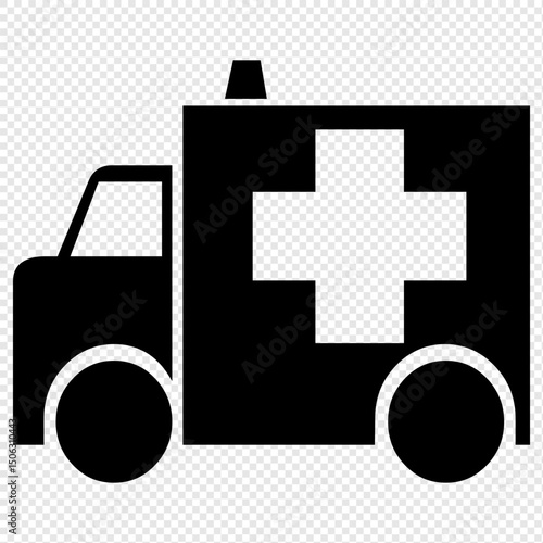 Ambulance Responding to Emergency in City