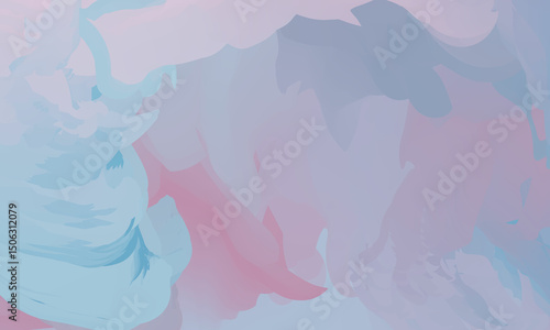 Pastel colored with White Gradient Blurred with Grainy Noise Texture background. Abstract pink, purple, blue, yellow, and teal colorful design.