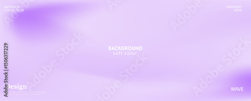 Soft bright and glowing light purple landscape gradient background, luxurious pastel color combination, product advertisement, card, poster and website template