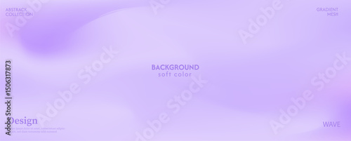 Soft bright and glowing light purple landscape gradient background, luxurious pastel color combination, product advertisement, card, poster and website template