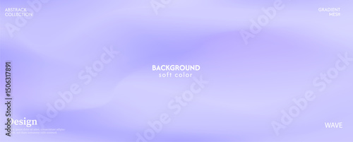 Soft bright and glowing lavender landscape gradient background, luxurious pastel color combination, product advertisement, card, poster and website template