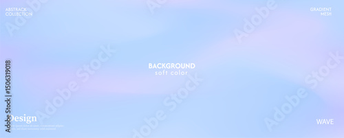 Soft and glowing landscape gradient background, luxurious pastel color combination, product advertisement, card, poster and website template
