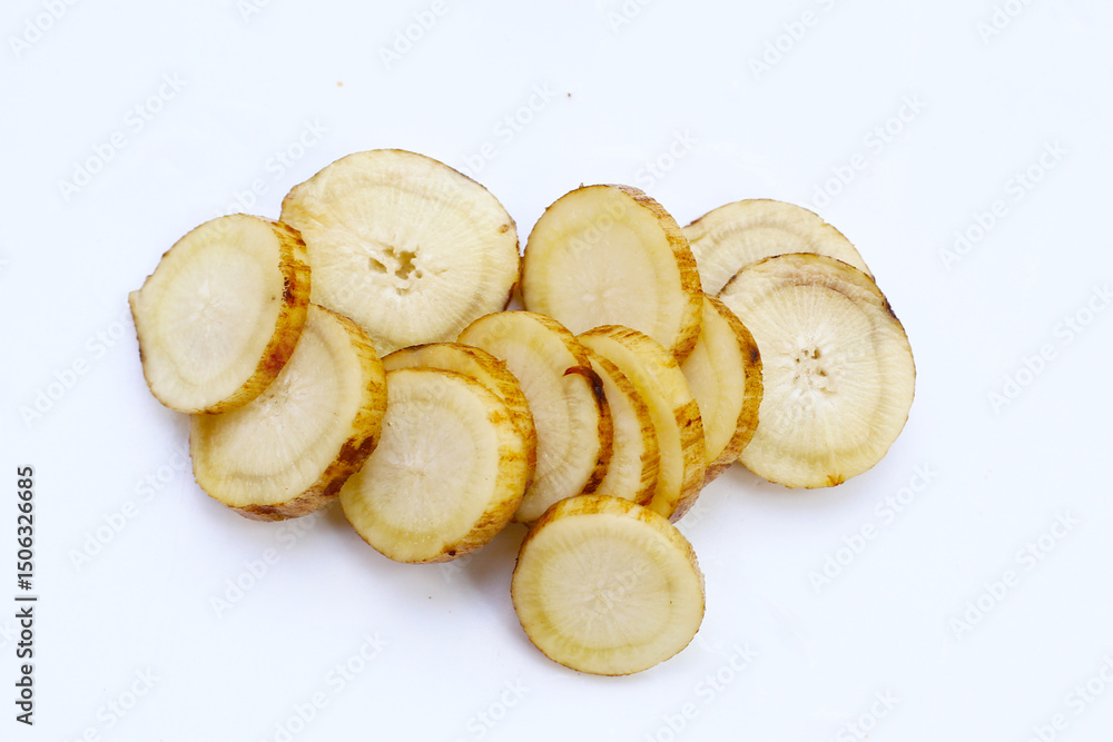 Fresh burdock roots or gobo roots Fresh burdock roots or gobo roots