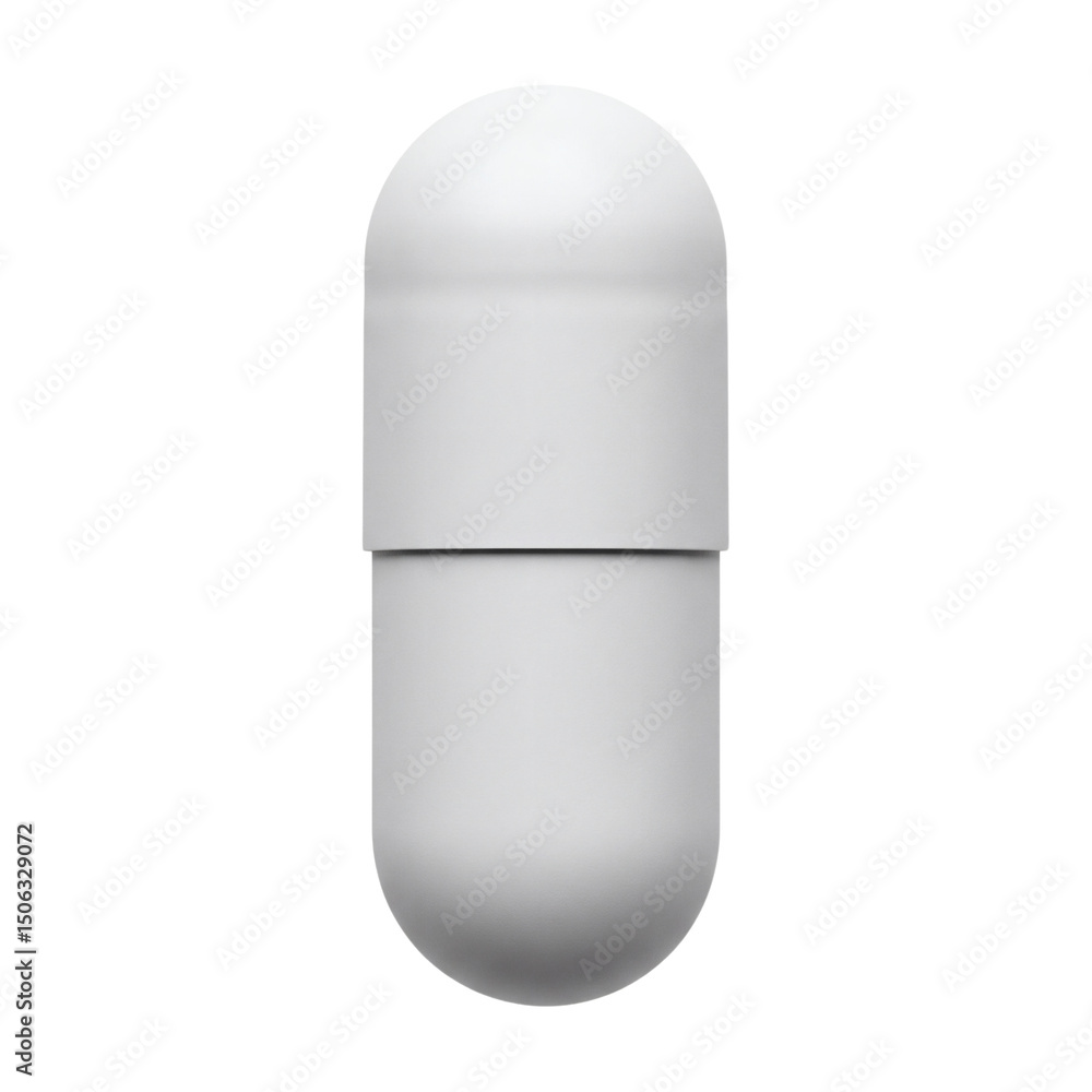 White capsule pill White capsule pill