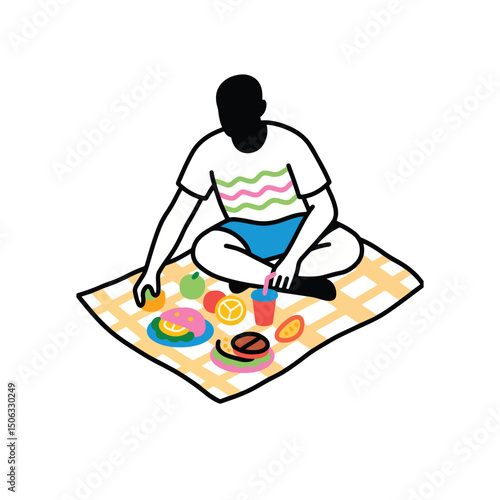 SUMMER PICNIC CLIPART