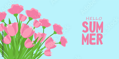 Spring nature set cards or posters banner for the spring holiday with wild flowers, Narcissus tulip flower, Crocus. summer Floral cover templates for Womens Day, birthday, Mothers Day, Easter flayer.