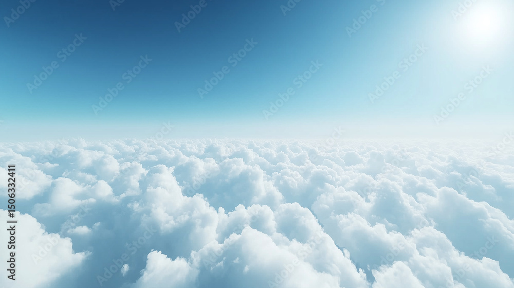 Panoramic view of clear blue sky with wispy white clouds, soft gradient lighting and atmospheric perspective, f/2.8 aperture
Panoramic view of clear blue sky with wispy white clouds, soft gradient lighting and atmospheric perspective, f/2.8 aperture