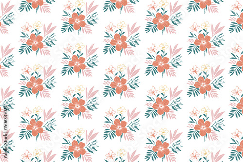 Wallpaper Mural seamless botanical pattern, single line texture, abstract leaf design, minimal floral sketch, trendy textile repeat

 Torontodigital.ca