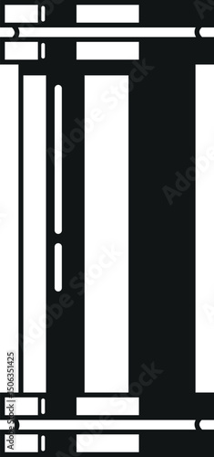 Sewerage drainage pipe vector illustration