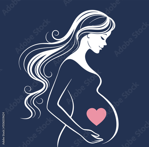 Serene Maternal Outline
