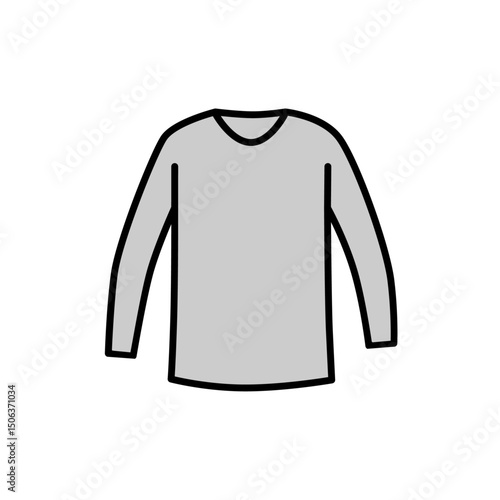 t-shirt long-sleeve icon