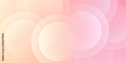 abstract background.modern.minimalist.pink and yellow gradations.circle effect.memphis.trendy .eps 10