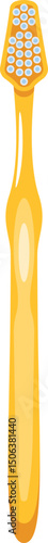 Hygienic cleansing toothbrush vector illustration