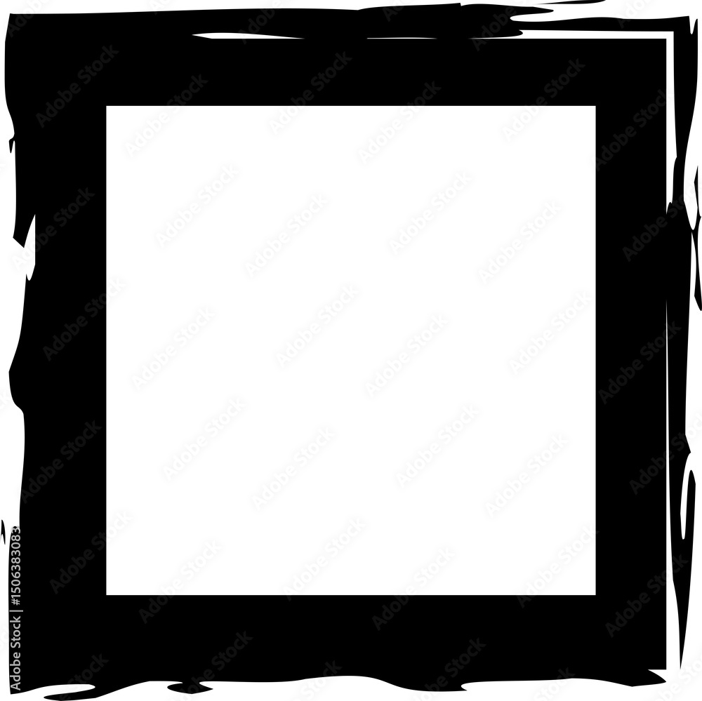 Obraz premium Square frame elements for banner, flyer, invitation, card