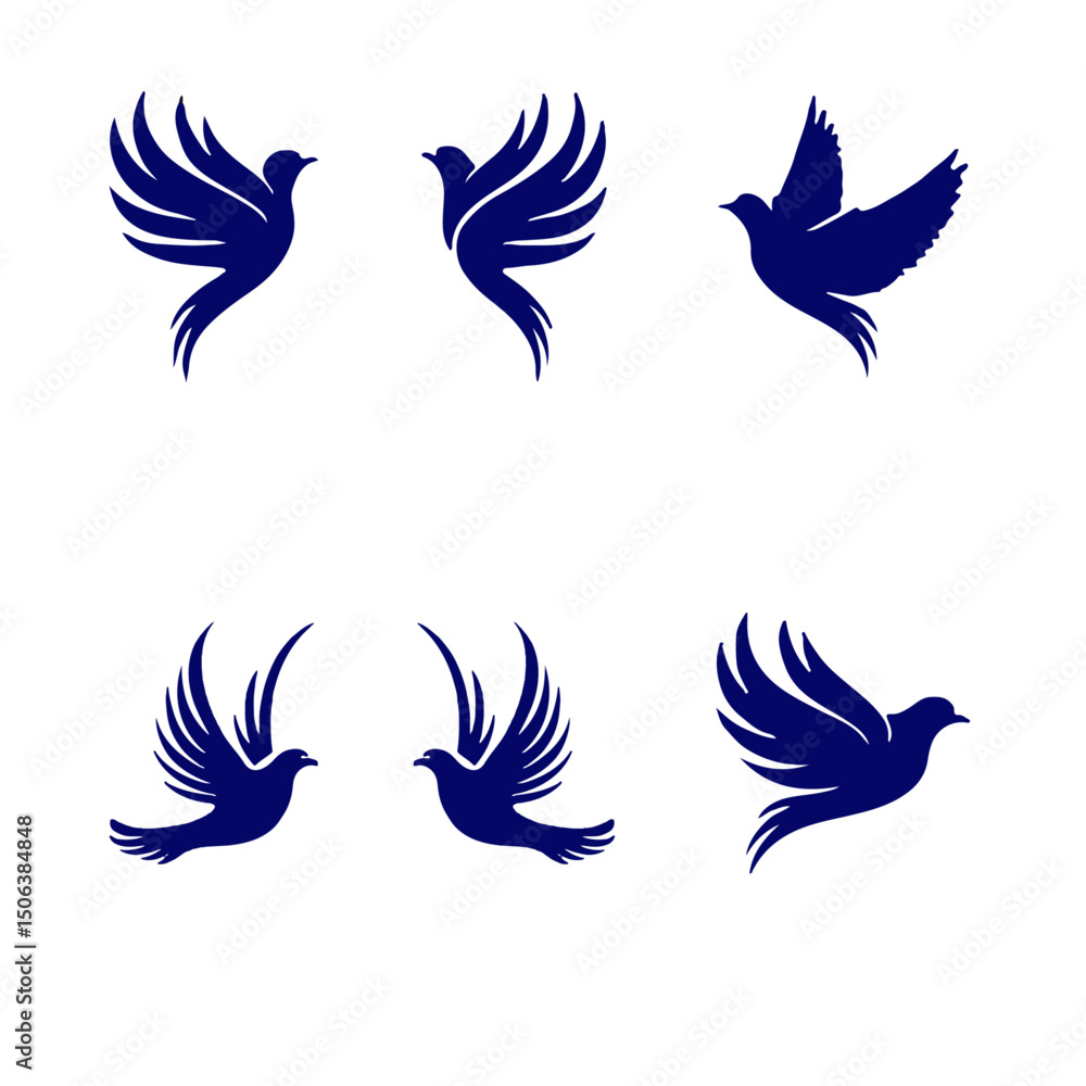 Fototapeta premium Dove logo